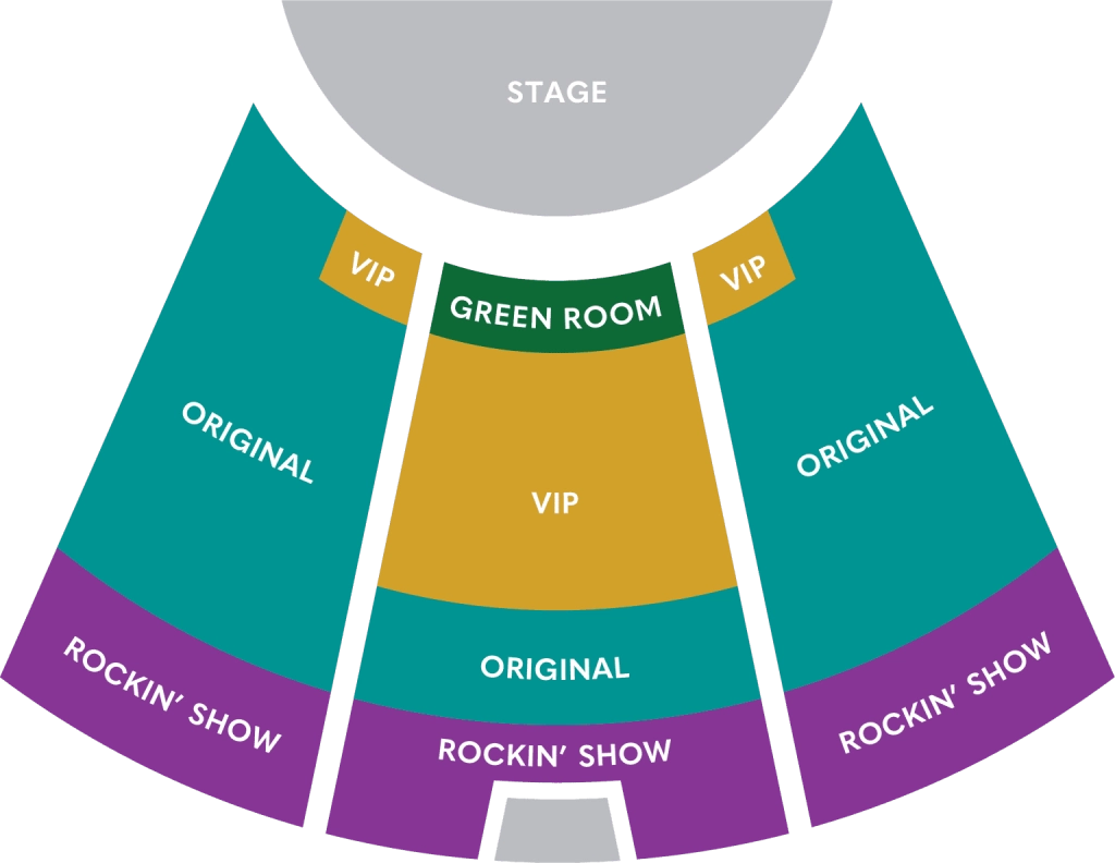 Royal Hawaiian Theater Seating Map